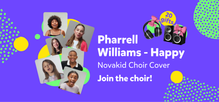 Participați la concursul flash mob Novakid „Happy”