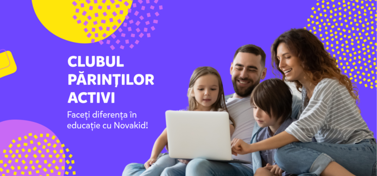 Novakid Invită Părinții să se Alăture Clubului Global al Părinților Activi