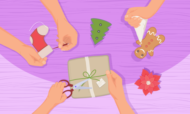 Idei de decorațiuni de Crăciun făcute de copii și părinți acasă