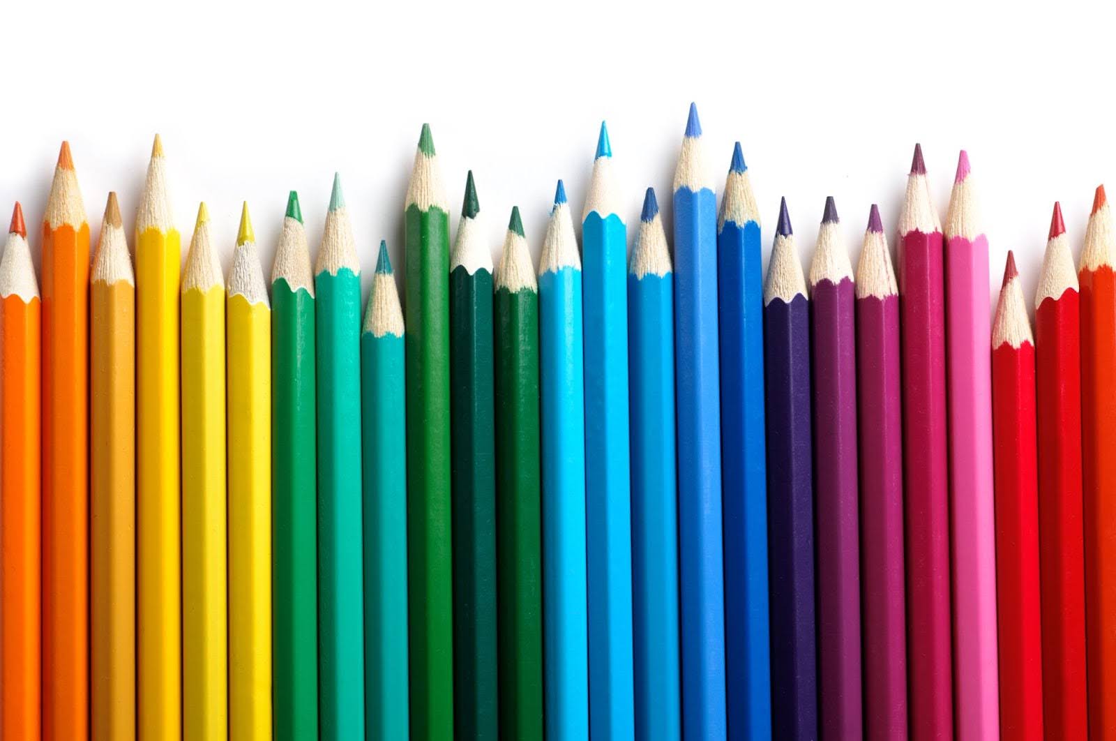 Creioane colorate.