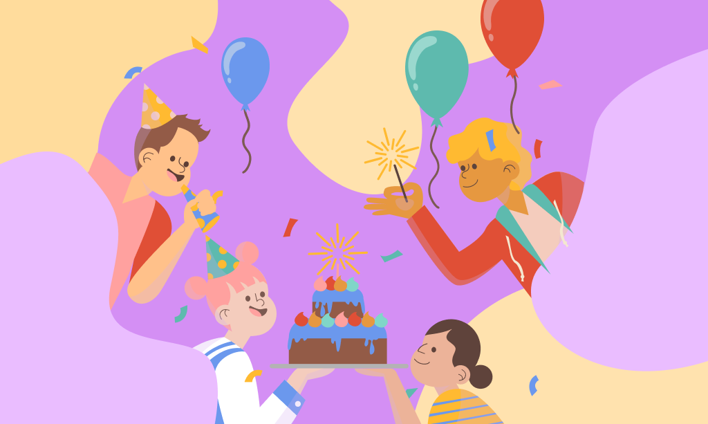 Mesaje de „La mulți ani” și urări de zi de naștere în engleză pentru copii 