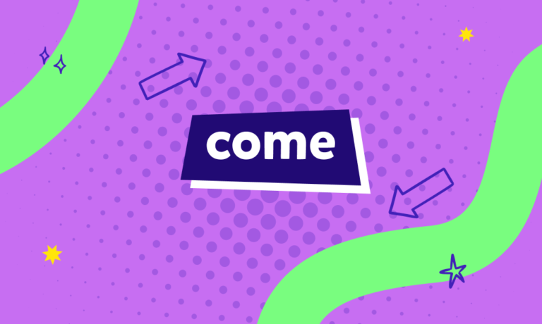 Cum este folosit verbul frazal “come” în limba engleză